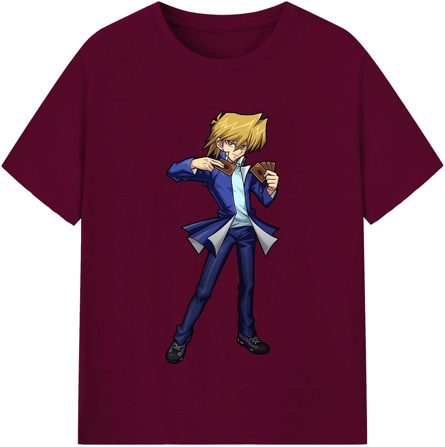 （画像用） 遊☆戯☆王 Yu-Gi-Oh! レディースカジュアルプリントTシャツ（綿100％）
